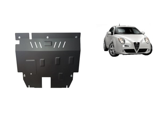 Ocelový kryt motoru Alfa Romeo Mito (2008-2018)Alfa Romeo Mito