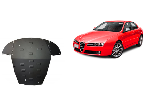 Ocelový kryt motoru Alfa Romeo 159 (2004-2011)Alfa Romeo 159