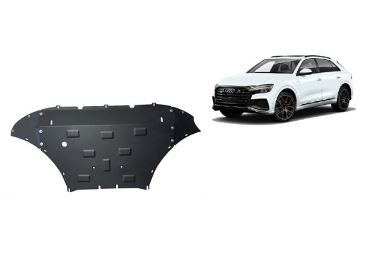 Ocelový kryt motoru Audi Q8 (2018-2020)Audi Q8