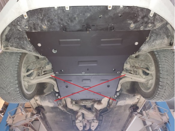 Ocelový kryt motoru Audi A4 B9 (2016-2025)Audi A4