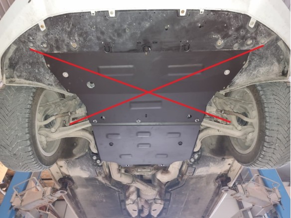 Ocelový kryt převodovky Audi A4 B9 (2016-2025)Audi A4