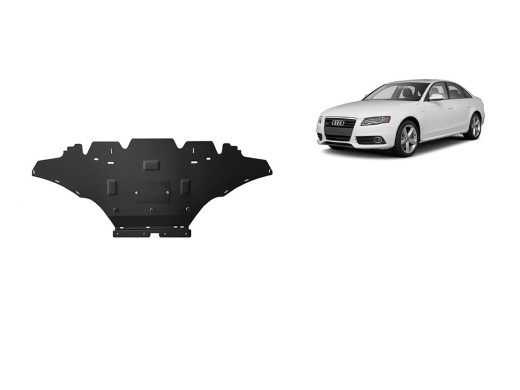 Ocelový kryt motoru Audi A4 B8, diesel (2008-2015)Audi A4