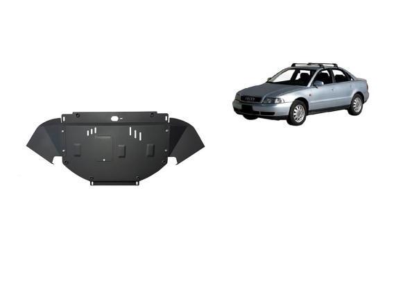 Ocelový kryt motoru Audi A4 B5 (1995-2000)Audi A4