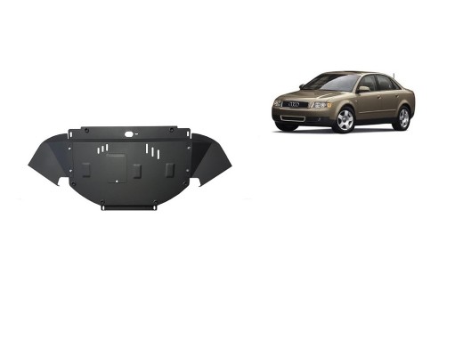Ocelový kryt motoru Audi A4 B6 (2000-2005)Audi A4