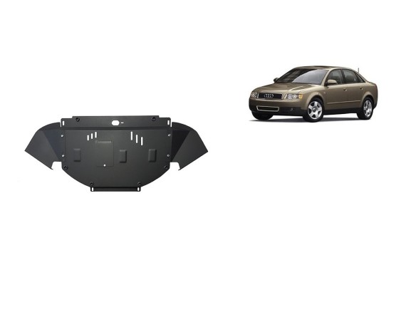 Ocelový kryt motoru Audi A4 B6, 1.9 Tdi (1999-2005)Audi A4