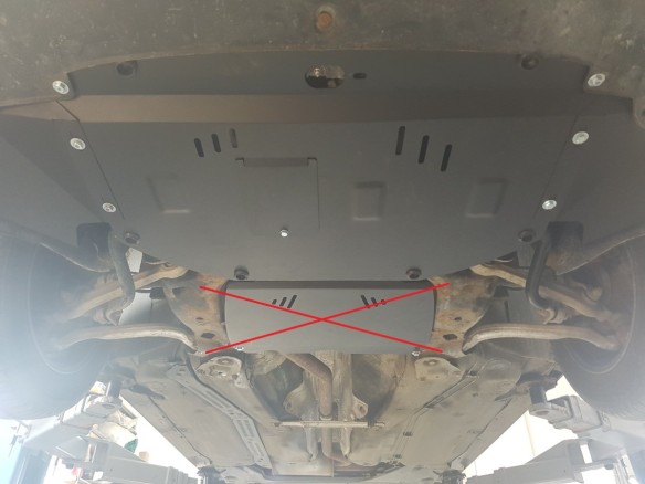 Ocelový kryt motoru Audi A4 B6, 1.9 Tdi (1999-2005)Audi A4