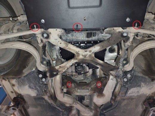 Ocelový kryt převodovky Audi A5 (2017-2025)Audi A5