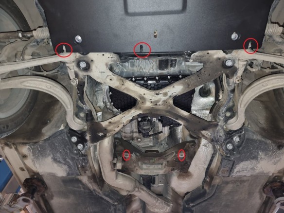 Ocelový kryt převodovky Audi A5 (2017-2025)Audi A5