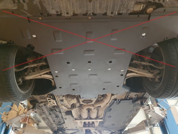 Ocelový kryt převodovky Audi A8 (2010-2017)Audi A8