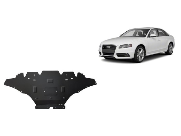 Ocelový kryt motoru Audi A4 B8 All Road, diesel (2008-2014)Audi Allroad