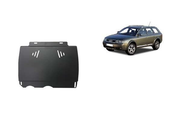 Ocelový kryt převodovky Manuální Audi Allroad A6 (2000-2005)Audi Allroad