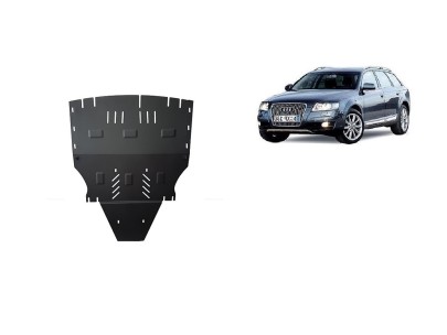 Ocelový kryt motoru Audi A6 Allroad 2 - bez boků (2005-2011)