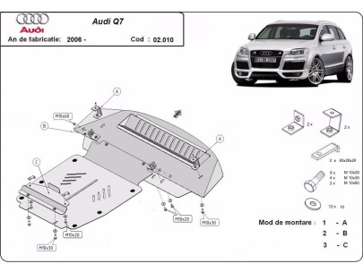 Ocelový kryt motoru Audi TT (2006-2014)Audi TT 2