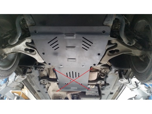 Ocelový kryt motoru Audi Q7 (2006-2015)Audi Q7