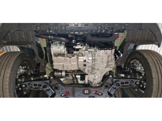 Ocelový kryt motoru Baic Beijing X75 (-)Baic Beijing X75