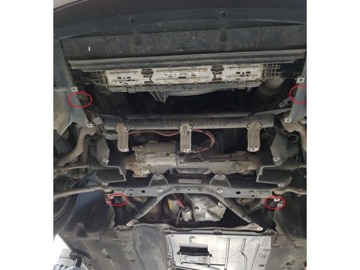 Ocelový kryt motoru BMW Seria 1 F20/F21 (2011-2018)BMW Seria 1