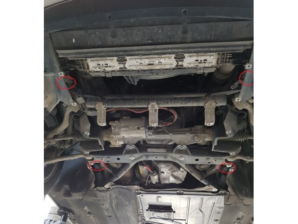 Ocelový kryt motoru BMW Seria 1 F20/F21 (2011-2018)BMW Seria 1