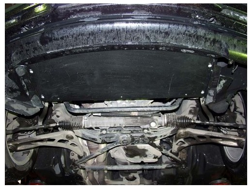 Ocelový kryt motoru BMW Seria 3 E46 - benzin (1998-2005)BMW Seria 3