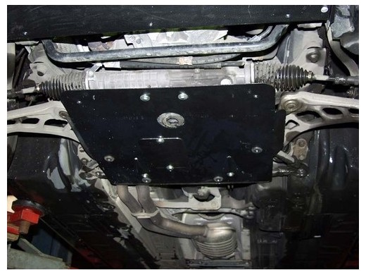 Ocelový kryt motoru BMW Seria 3 E46 - benzin (1998-2005)BMW Seria 3