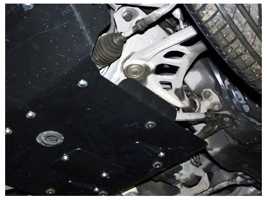 Ocelový kryt motoru BMW Seria 3 E46 - benzin (1998-2005)BMW Seria 3