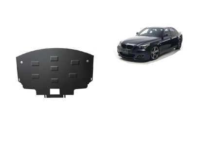Ocelový kryt motoru BMW Seria 5 E60/E61 přední nárazník M paket (2003-2010)