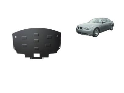 Ocelový kryt motoru BMW Seria 5 E60/E61 standardní přední nárazník (2003-2010)
