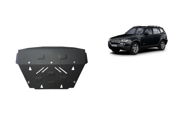 Ocelový kryt chladiče BMW X3 (2003-2010)BMW X3