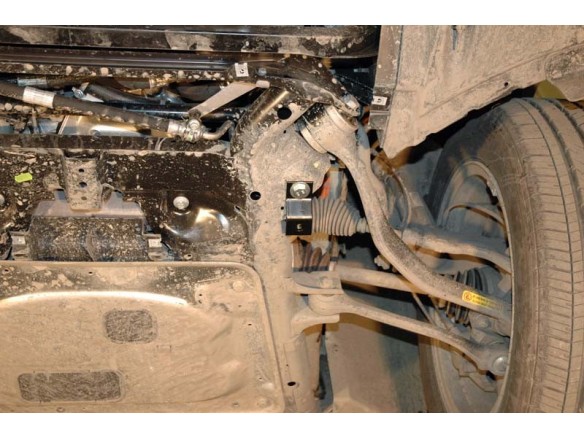 Ocelový kryt chladiče BMW X3 (2003-2010)BMW X3