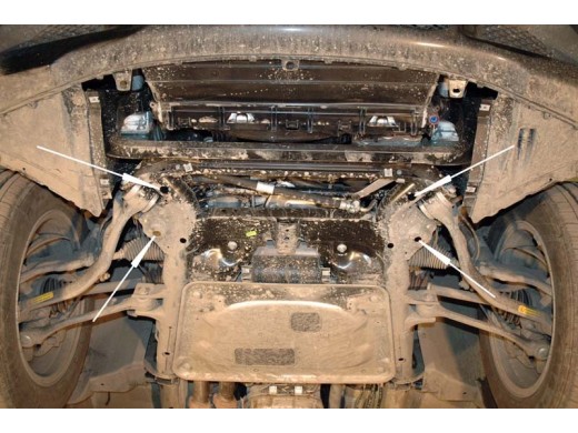 Ocelový kryt chladiče BMW X3 (2003-2010)BMW X3