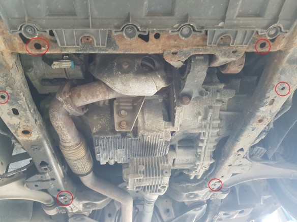 Ocelový kryt motoru Chevrolet Malibu (2013-2015)Chevrolet Malibu