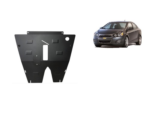 Ocelový kryt motoru Chevrolet Aveo (2011-2020)Chevrolet Aveo