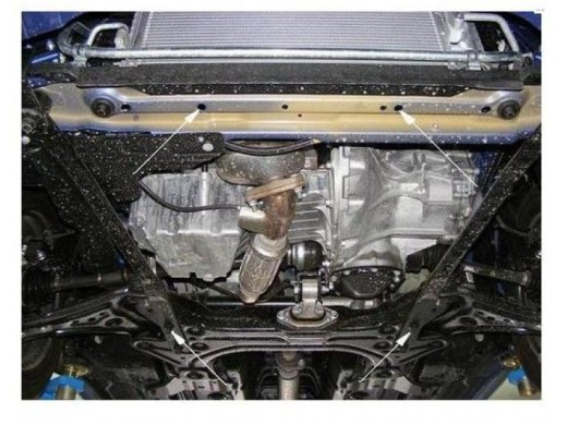 Ocelový kryt motoru Chevrolet Aveo (2008-2011)Chevrolet Aveo