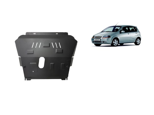 Ocelový kryt motoru Chevrolet Kalos (2008-2011)Chevrolet Kalos