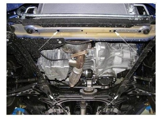 Ocelový kryt motoru Chevrolet Kalos (2008-2011)Chevrolet Kalos