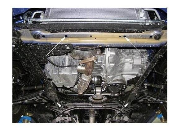 Ocelový kryt motoru Chevrolet Kalos (2008-2011)Chevrolet Kalos