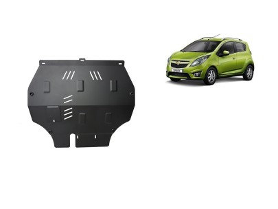 Ocelový kryt motoru Chevrolet Spark (2009-2026)