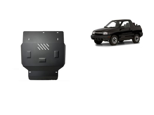 Ocelový kryt motoru Chevrolet Tracker (1999-2005)Chevrolet Tracker
