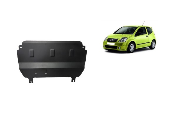 Ocelový kryt motoru Citroen C2 (2003-2009)Citroen C2