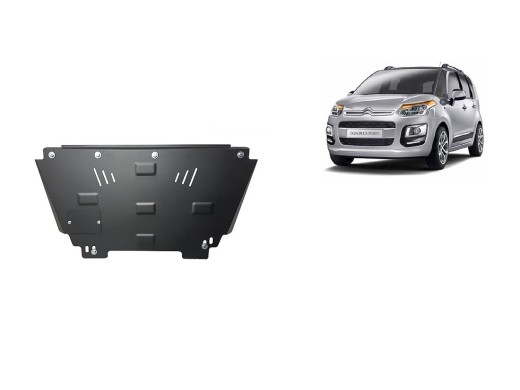 Ocelový kryt motoru Citroen C3 Picasso (2009-2017)Citroen C3