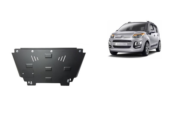 Ocelový kryt motoru Citroen C3 Picasso (2009-2017)Citroen C3