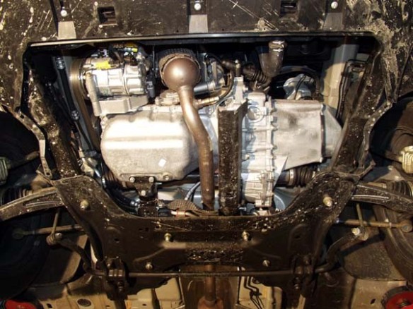 Ocelový kryt motoru Citroen C4 (2004-2008)Citroen C4