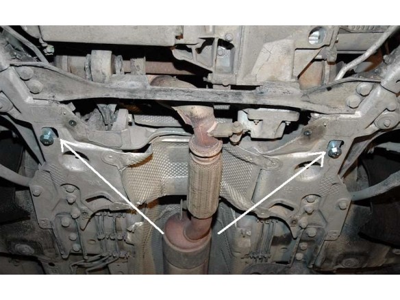 Ocelový kryt motoru citroen C5 (2008-2017)Citroen C5