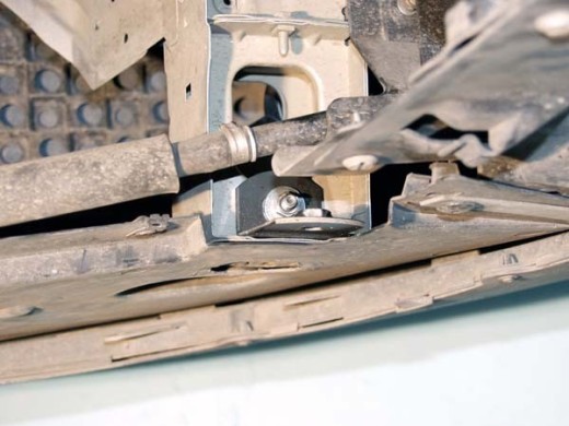 Ocelový kryt motoru Citroen C5 (2004-2007)Citroen C5