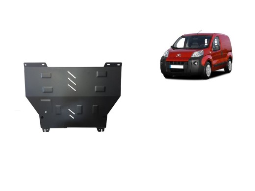 Ocelový kryt motoru Citroen Nemo (2008-2017)Citroen Nemo