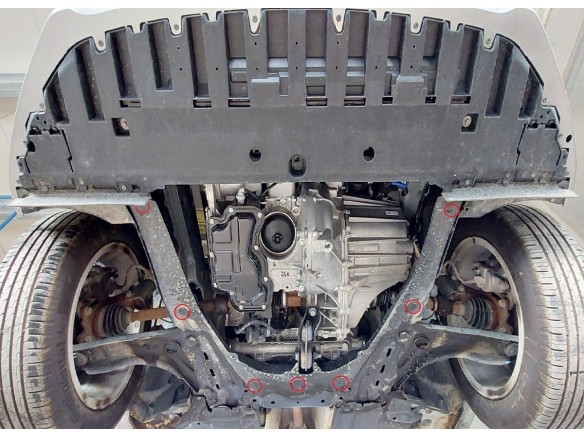 Ocelový kryt motoru Dacia Jogger (2021-2025)Dacia Jogger