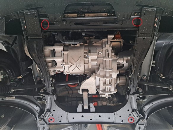 Ocelový kryt motoru Dacia Spring Extreme (2023-2025)Dacia Spring