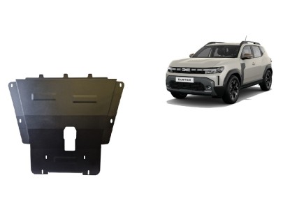 Ocelový kryt motoru Dacia Duster - 4x2 (2024-2025)