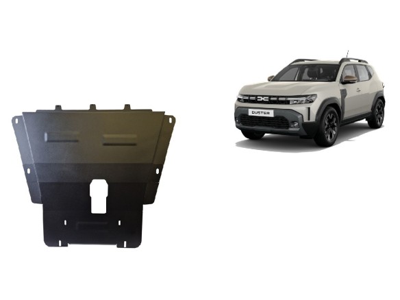 Ocelový kryt motoru Dacia Duster - 4x2 (2024-2025)Dacia Duster