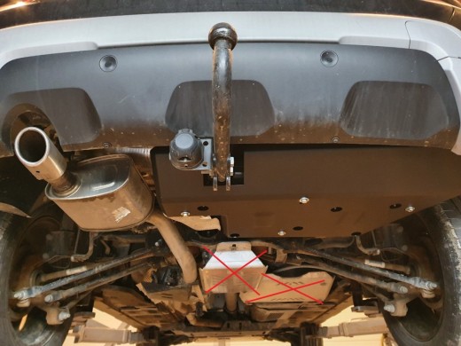 Ocelový kryt AdBlue Dacia Duster (2018-2025)Dacia Duster