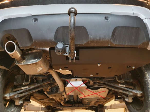 Ocelový kryt AdBlue Dacia Duster (2018-2025)Dacia Duster